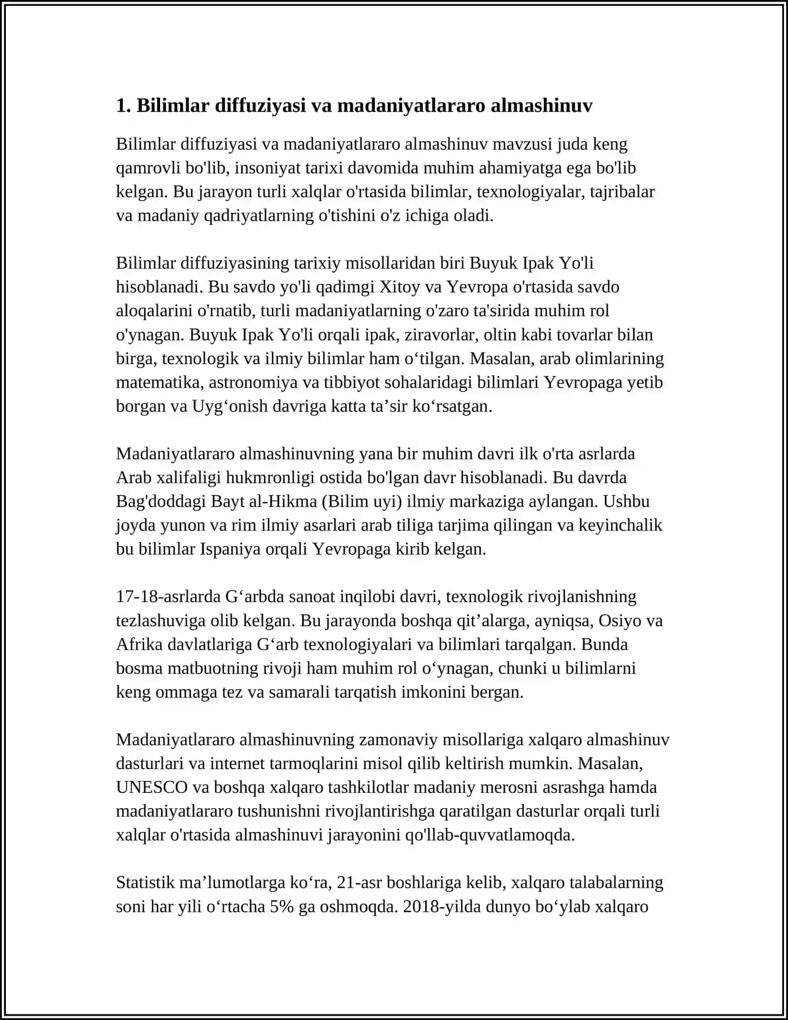 BILIMLAR DIFFUZIYASI 3
