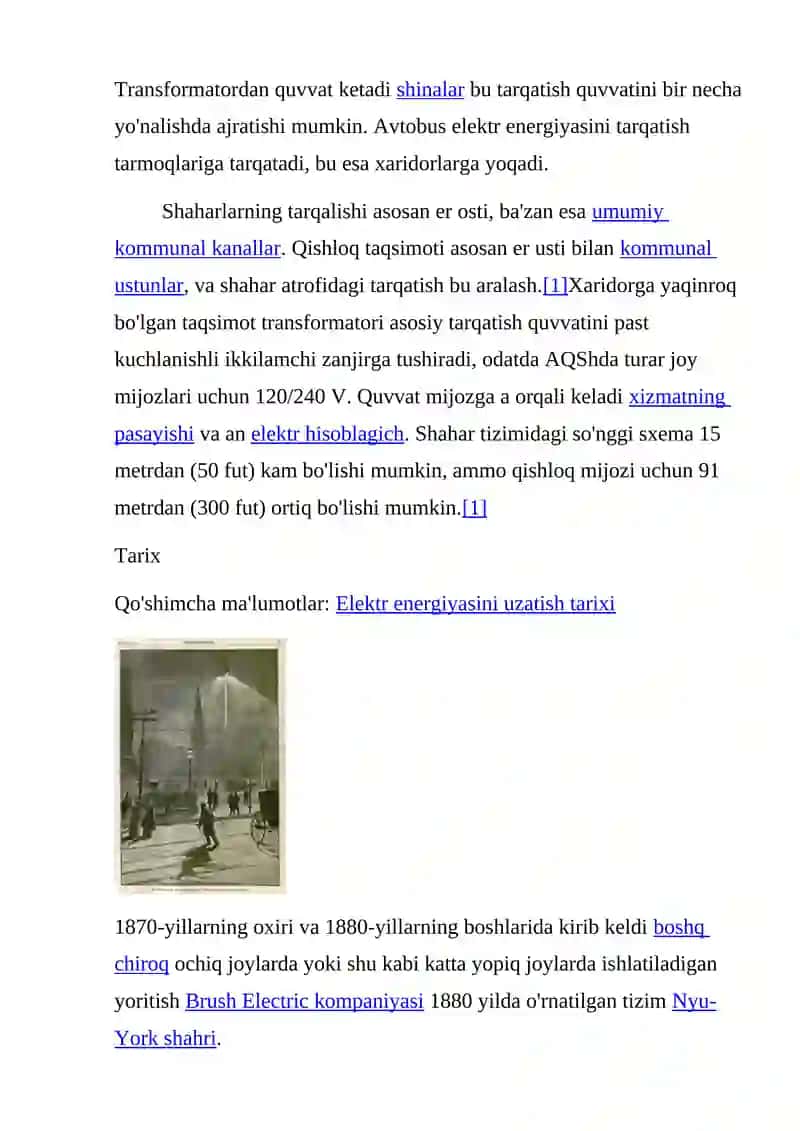 ELЕKTR ENЕRGIYANI TAQSIMLASH USULLARI 3