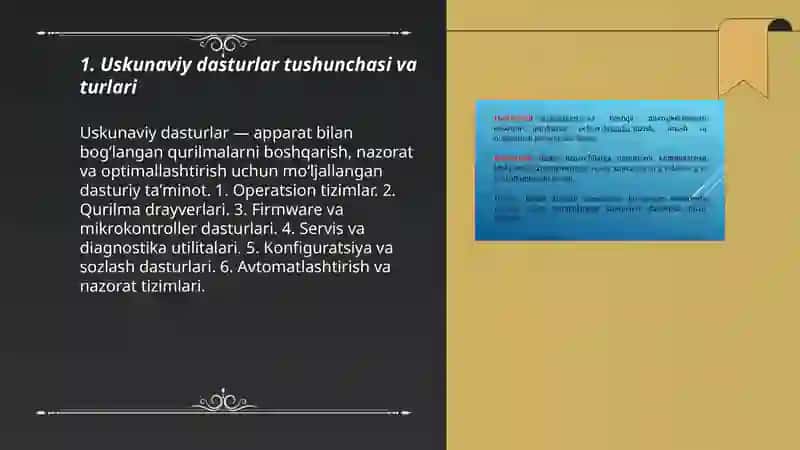 Uskunaviy dasturlar 3
