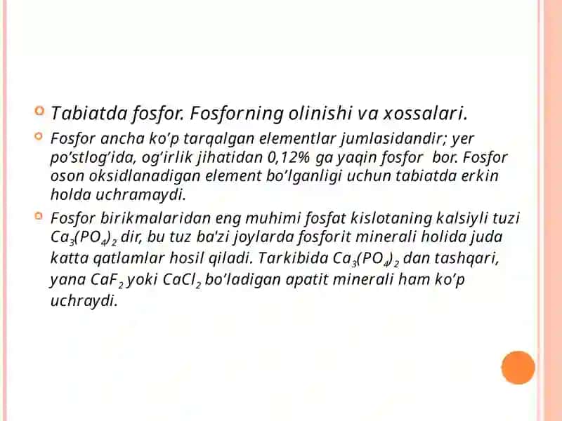 O’rta maktab kimyo kursida “Mineral o’g’itlar ishlab chiqarish”mavzusini o’qitish metodikasi 3