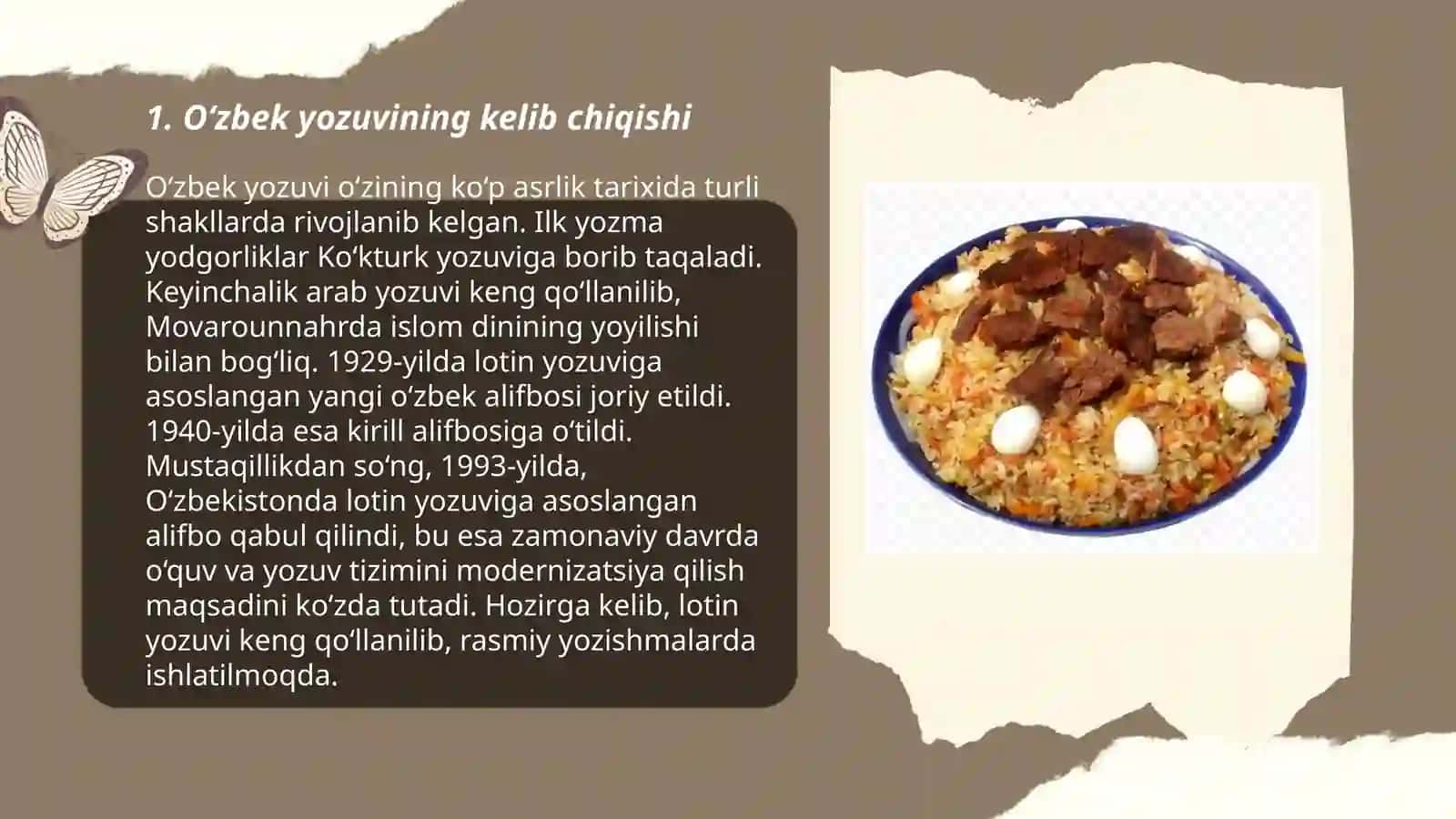 Grafika. O‘zbek yozuvi tarixi 3