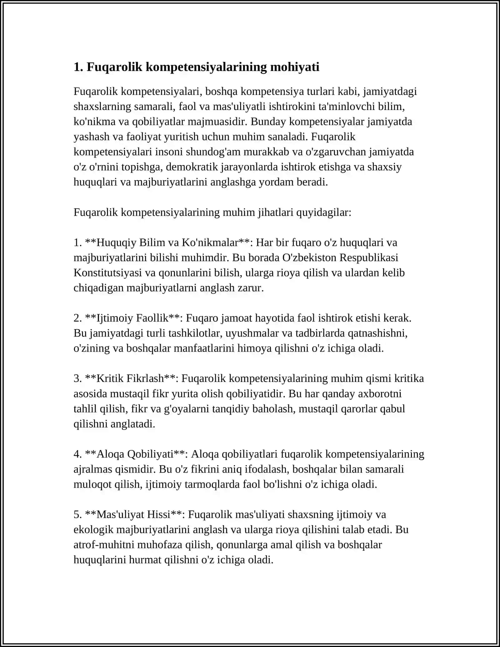 TALABALARDA FUQAROLIK KOMPETENSIYALARINI SHAKLLANTIRISH 3