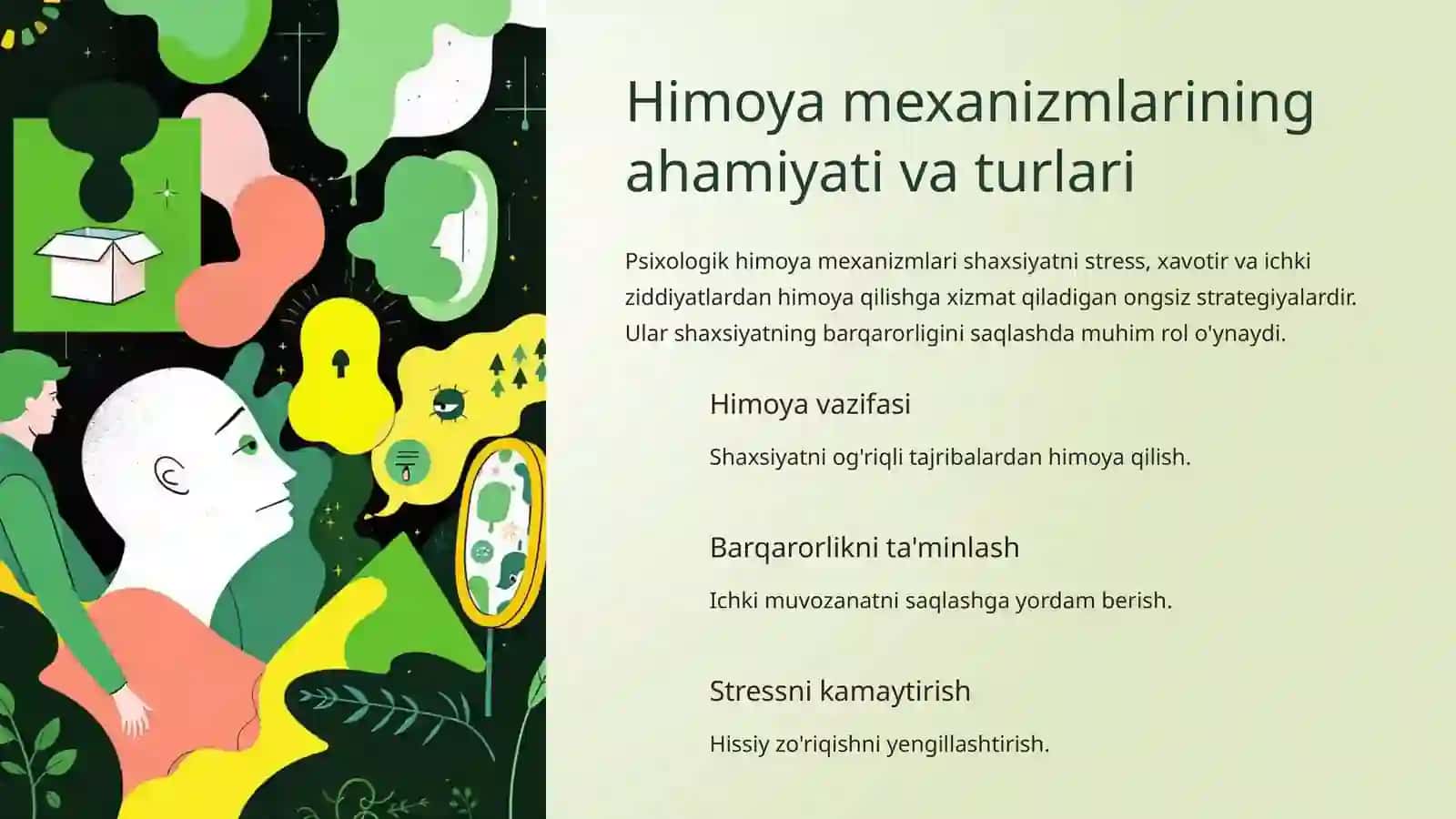Psixosomatik kasalliklari bilan kasallangan bemorlarning psixologik ximoya mexanizmlari 3