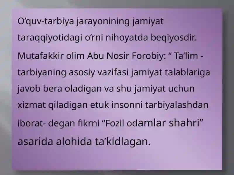 Kuzatish, suhbat, inson faolyatini tahlil qilish pedagogik metodlar sifatida 3