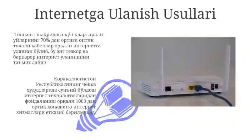 Internetga Ulanish Usullari 3