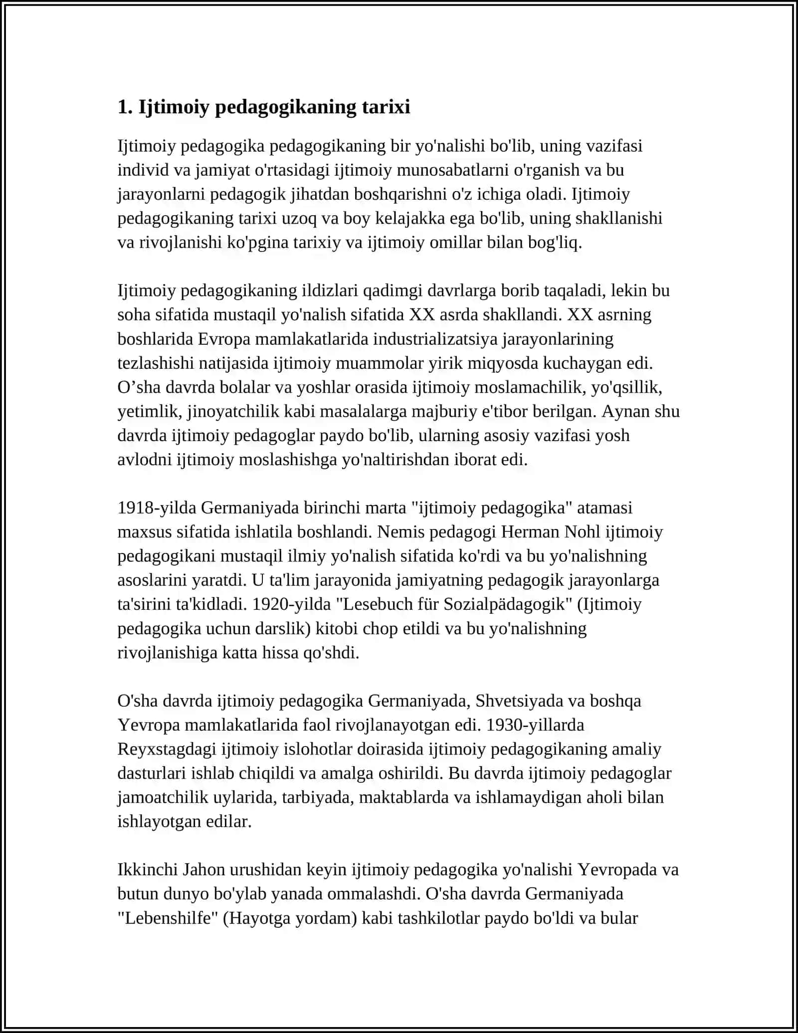 IJTIMOIY PEDAGOGIK FAOLIYAT 3