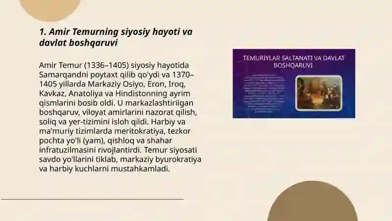 Amir temur Buyuk davlat arbobi 3