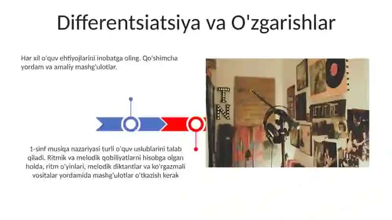 Musiqa nazariya fanidan,, 1-sinf uchun yillik dars ishlanmasi" taqdimoti 3