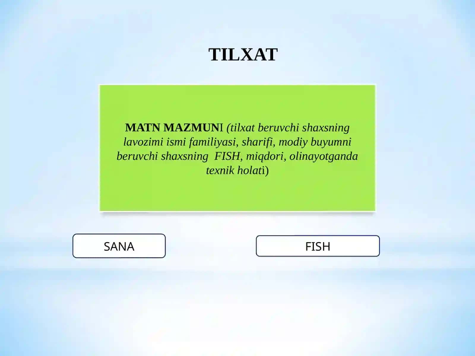 Tilxat yozish qoIdalari 3