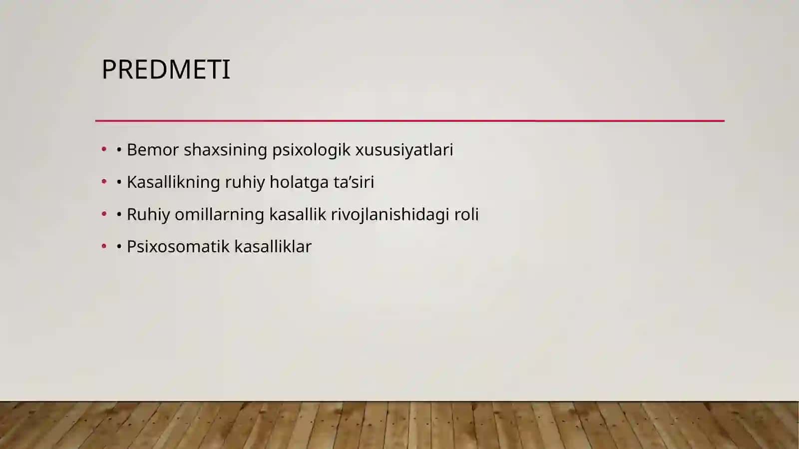 Tibbiy psixologiya faniga kirish 3