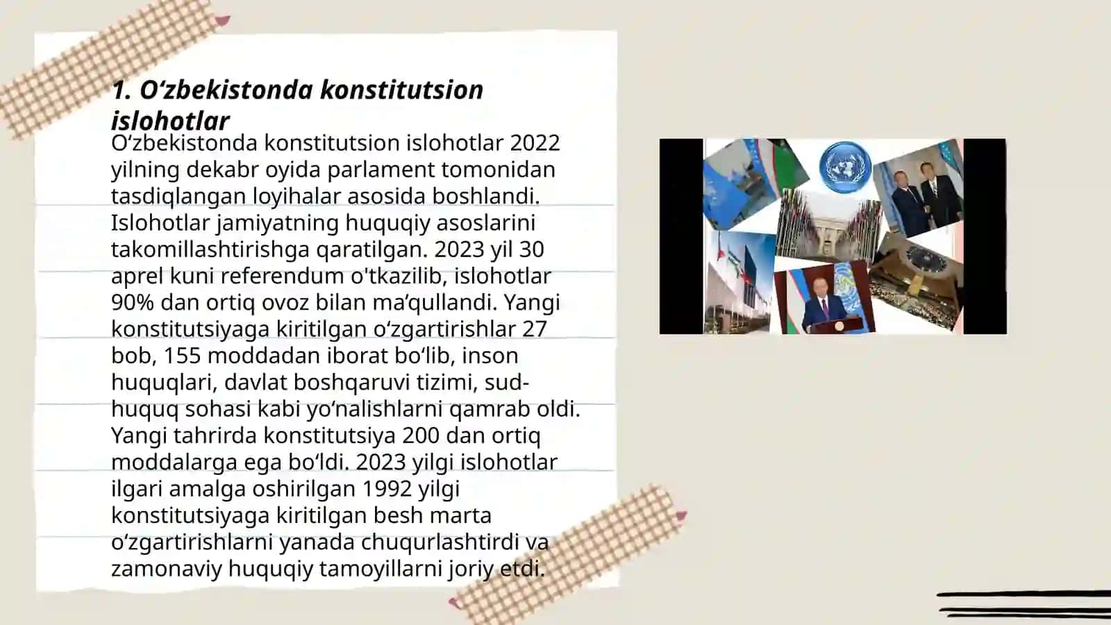 O'zbekiston Respublikasida ijtimoiy-siyosiy islohotlar 3