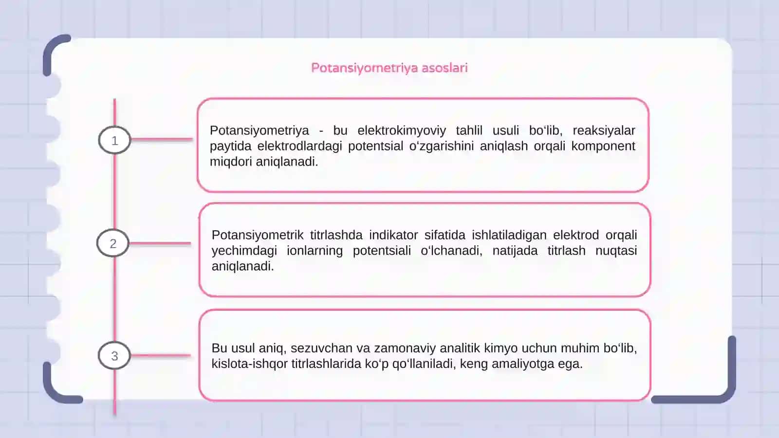 Potansiyometriya va potansiyometrik titrlash 3