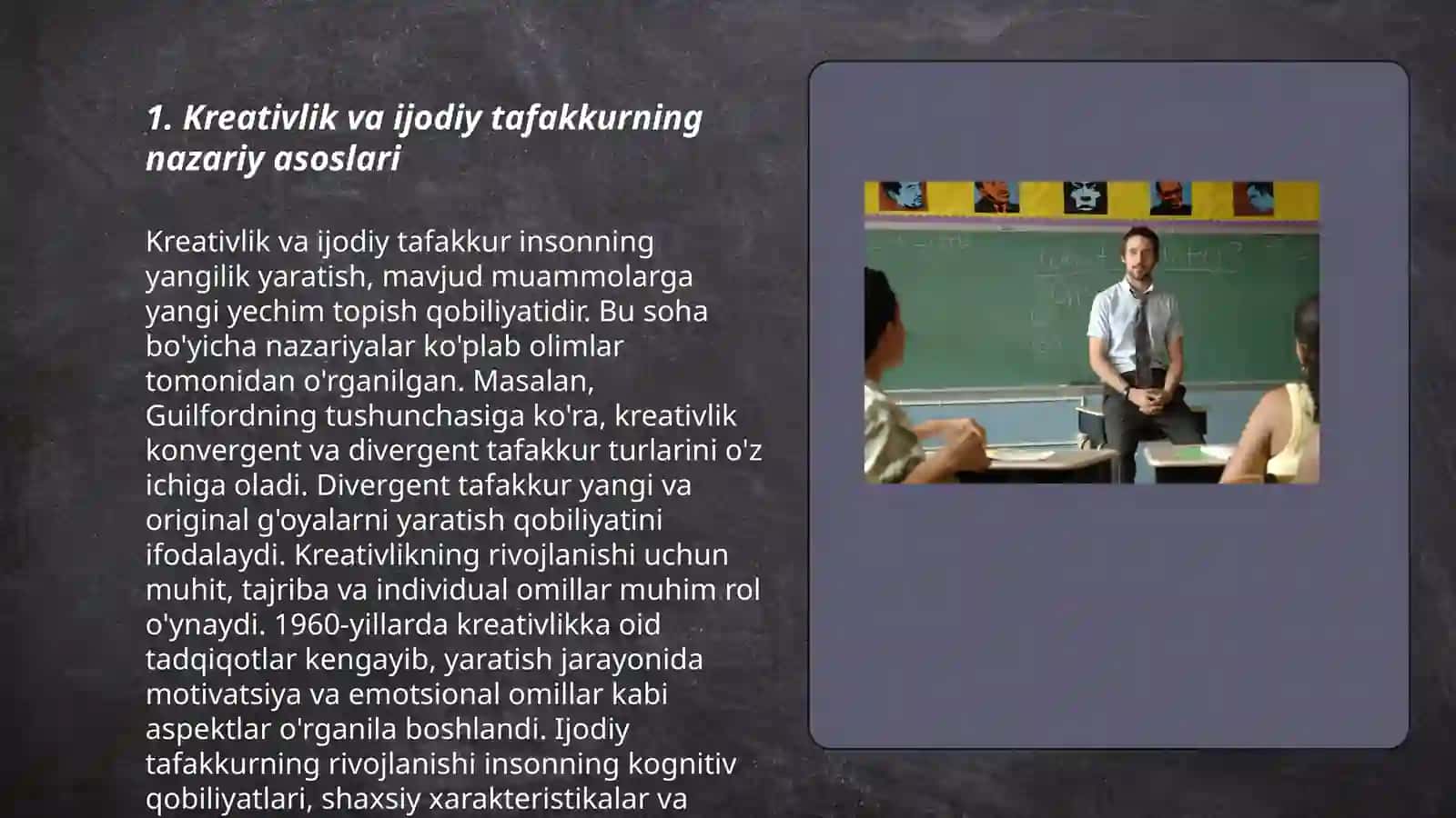 Pedagoglarda kreativlik sifatlarni va ijodiy tafakkurini rivojlantiruvchi metod vosita va texnalogiyalari 3