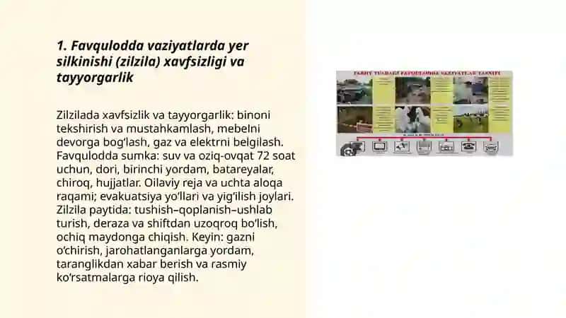 Tabiiy,texnogen,ekologik va ijtimoiy tusdagifavqulotda vaziyatlarda hayot faoliyati xavfsizligi vafuqaro muhofazasi 3
