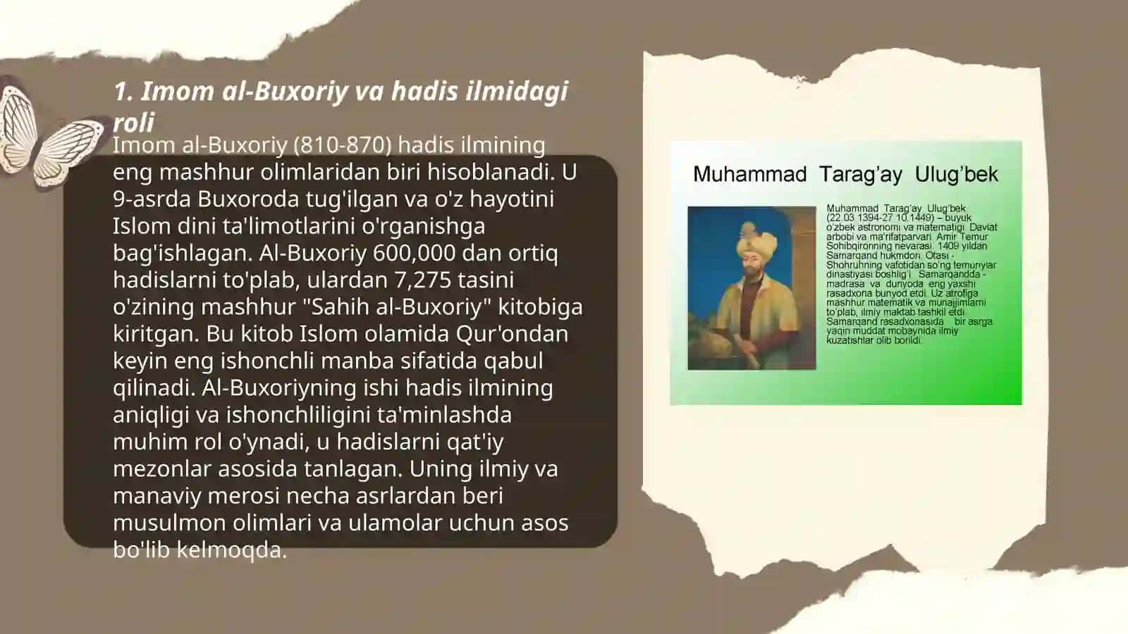Imom al-Buxoriy va hadis ilmidagi roli 3