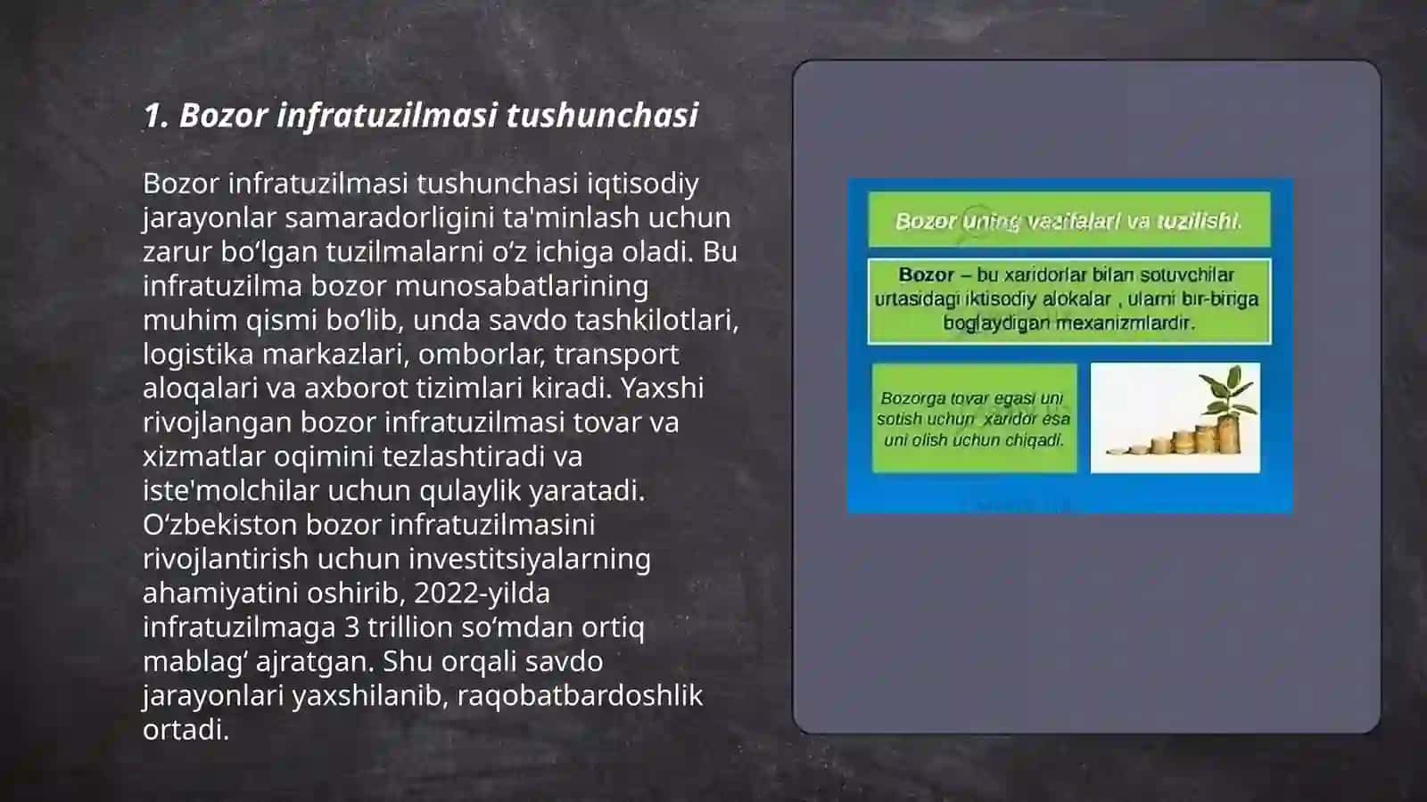Bozor infratuzilmasi tushunchasi 3
