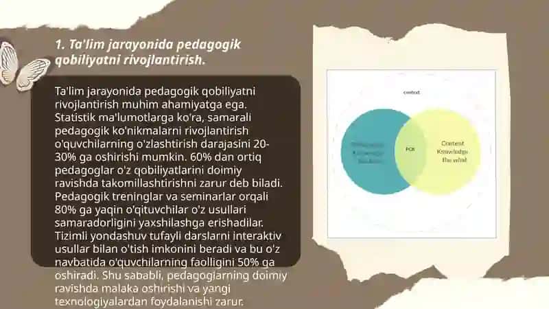 Pedagogik qobiliyatni shakllantirish yo'llari 3