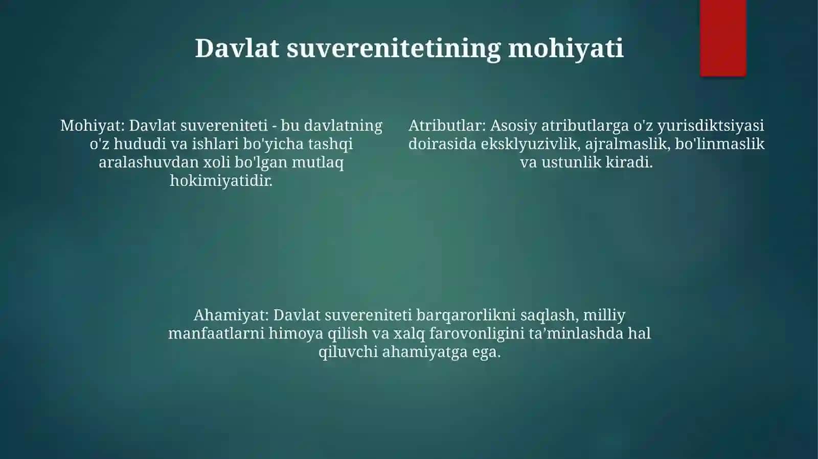 Davlat Suvereniteti TushunchasiVaMohiyati 3