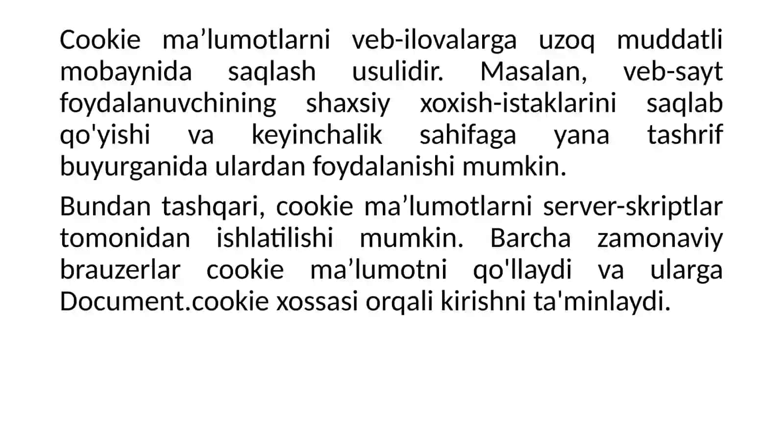 15-ma’ruza Cookies 3