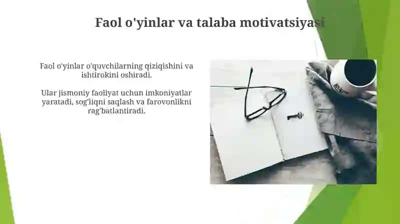 Faol o'yinlar va talaba motivatsiyasi 3