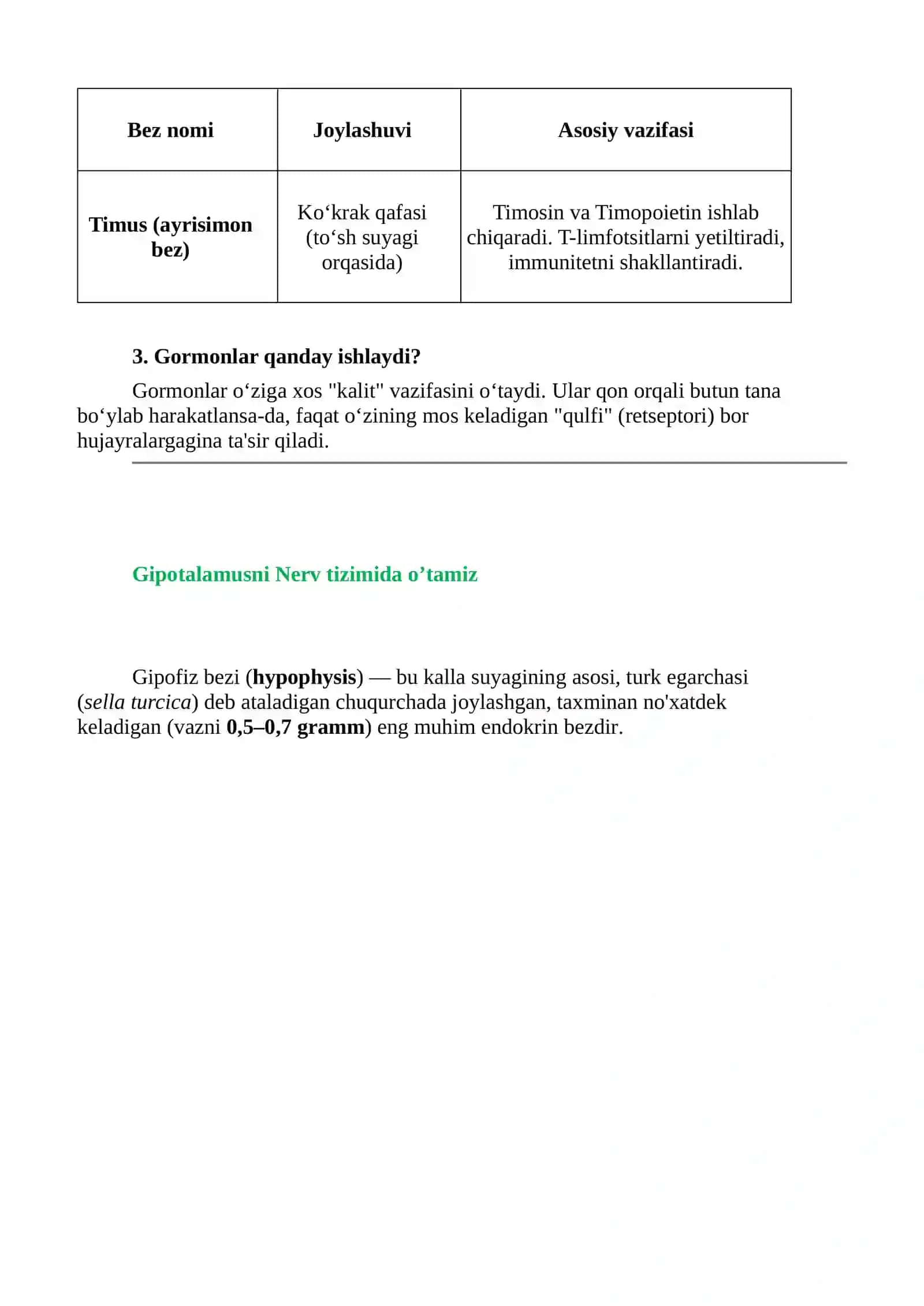 Endokrin sistema 3