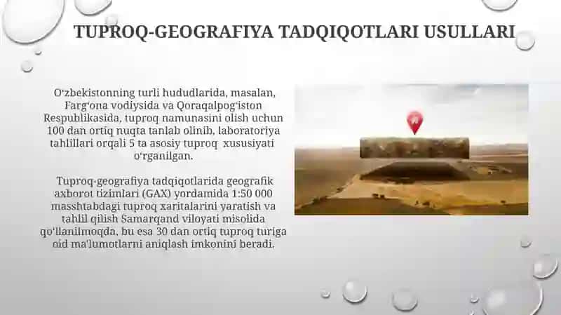 Tuproqlar geografik tarqalishining asosiy qonuniyatlari 3