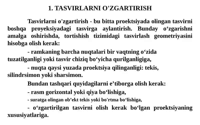 Aerofotosuratlarning geodezik ta’minotifanidan ma’ruzasi 3