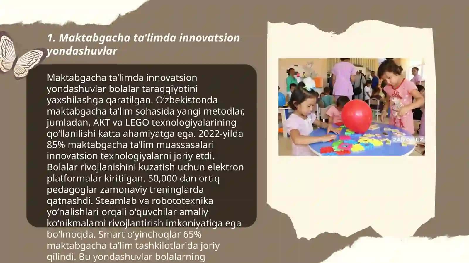 Maktabgacha taʼlim tashkilotlarida taʼlim shakli 3