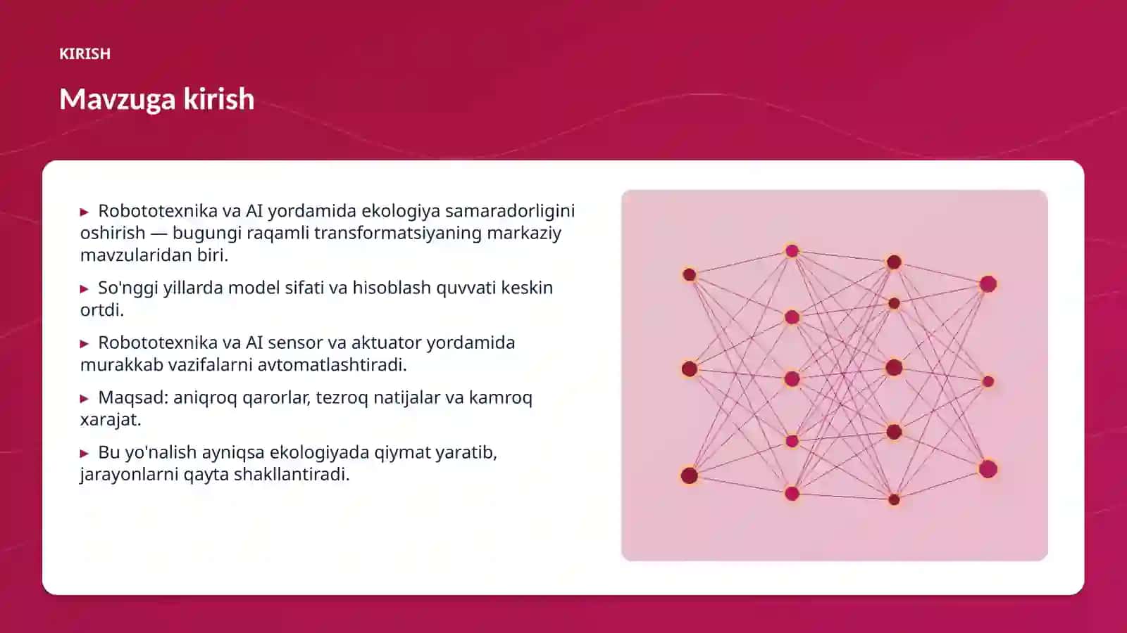 Robototexnika va AI yordamida ekologiya samaradorligini oshirish 3