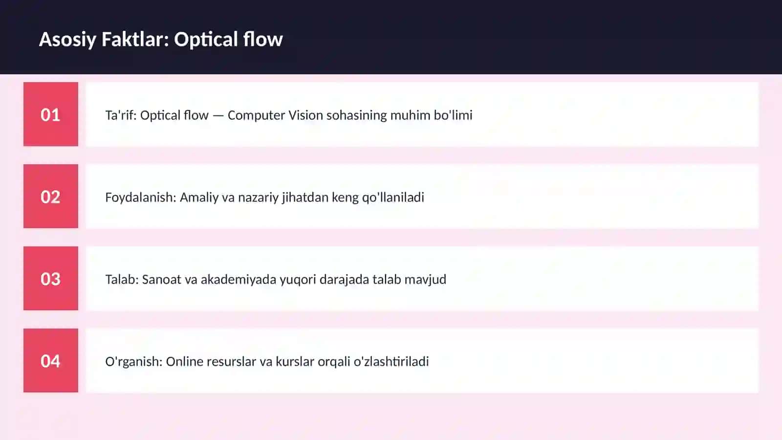 Optical flow 3