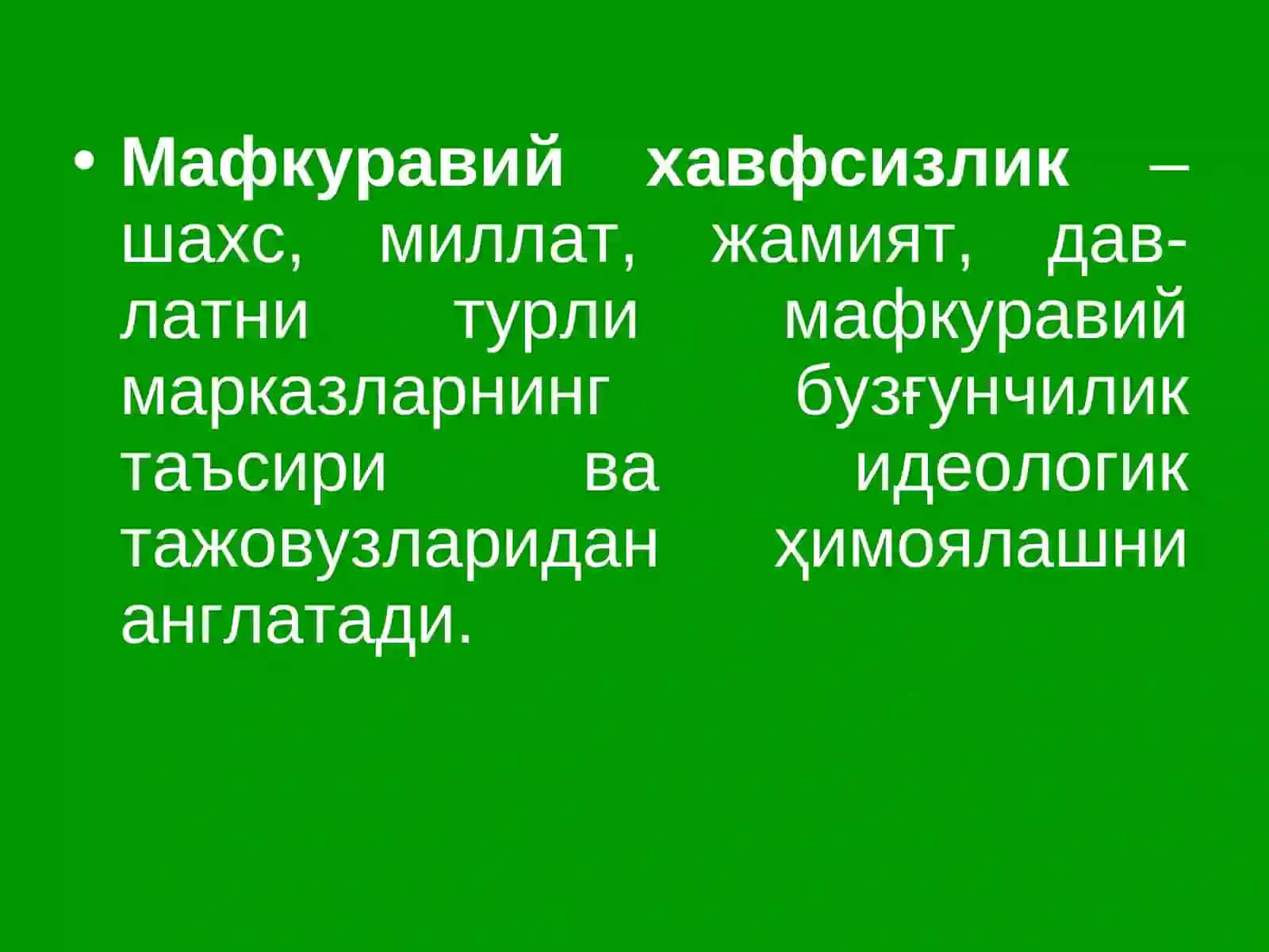 Ақидапарастлик – жамият равнақига таҳдид 3