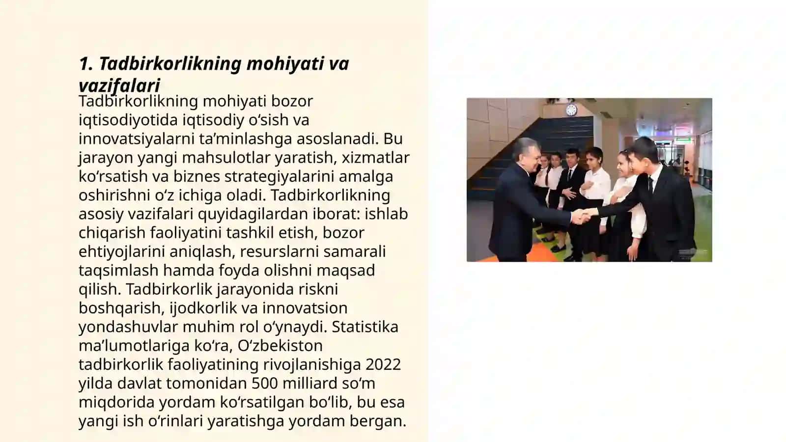 Tadbirkorlikning g'oyaviy-falsafiy asoslari 3
