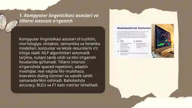 Kompyuter lingvistikasi 3