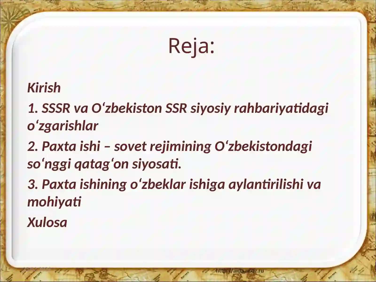 O‘zbekistonda paxta ishi 3