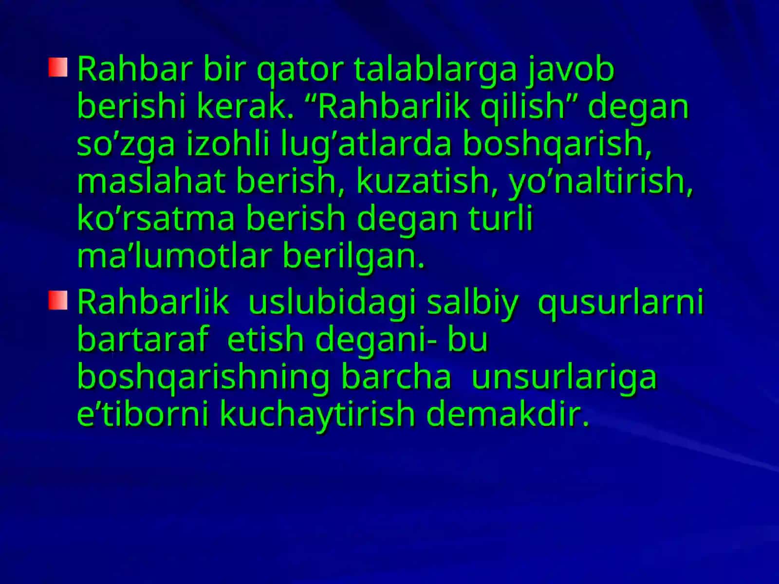 Boshqaruv nazariyasi va usullari 3