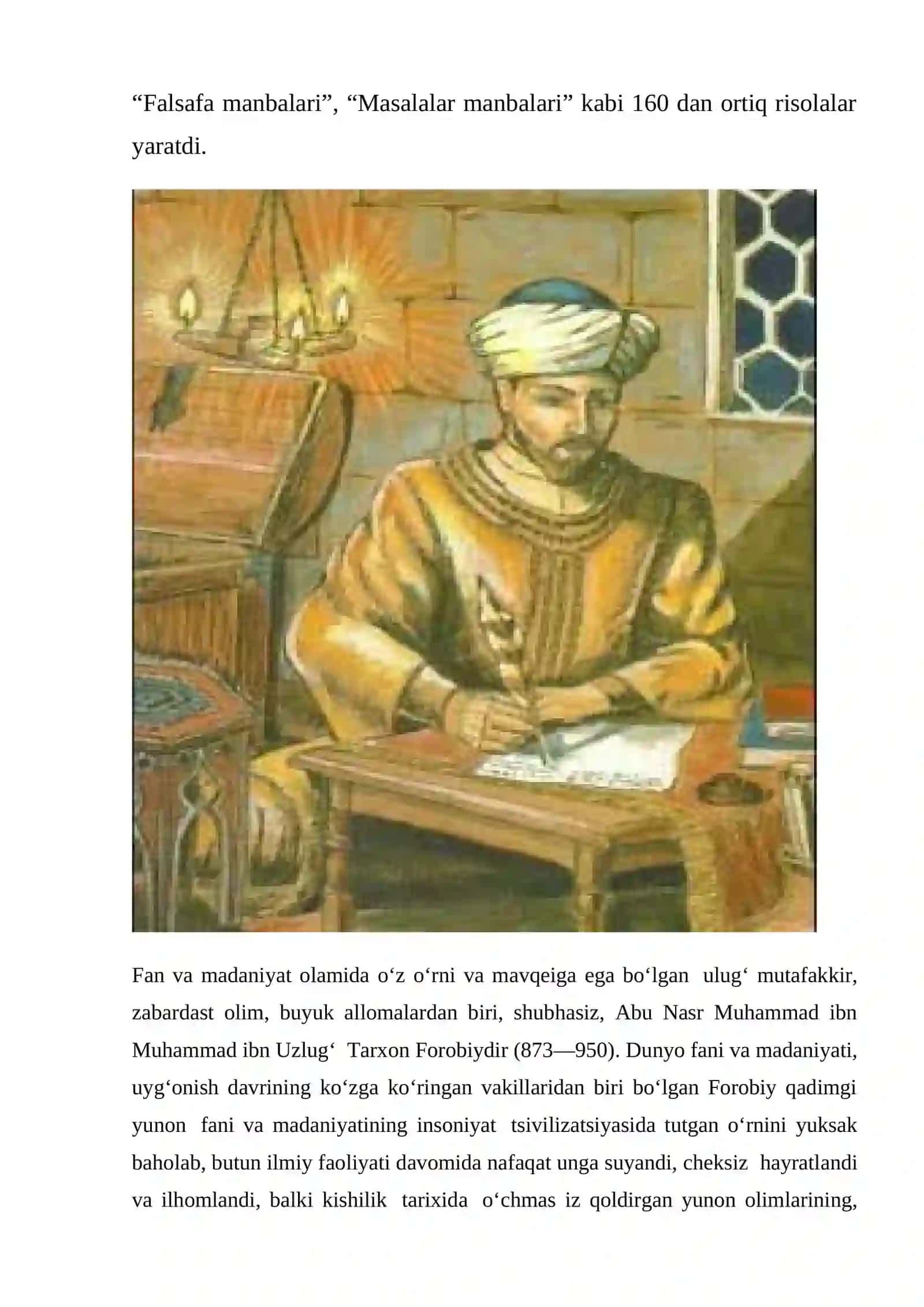 Abu Nasr Farobiyning Ta’lim-Tarbiyaga OID Qarashlari 3