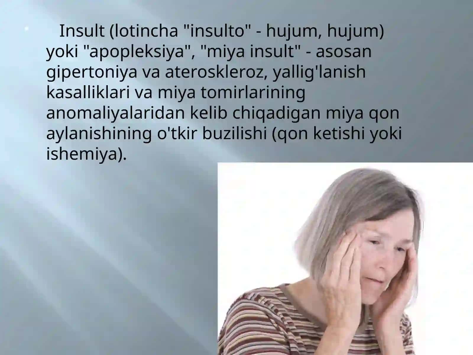Insult kasalligi 3
