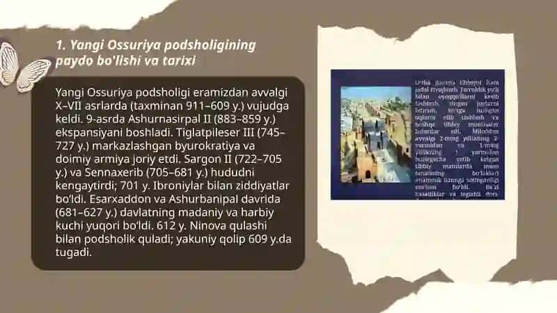 Yangi Ossuriya podsholigi 3
