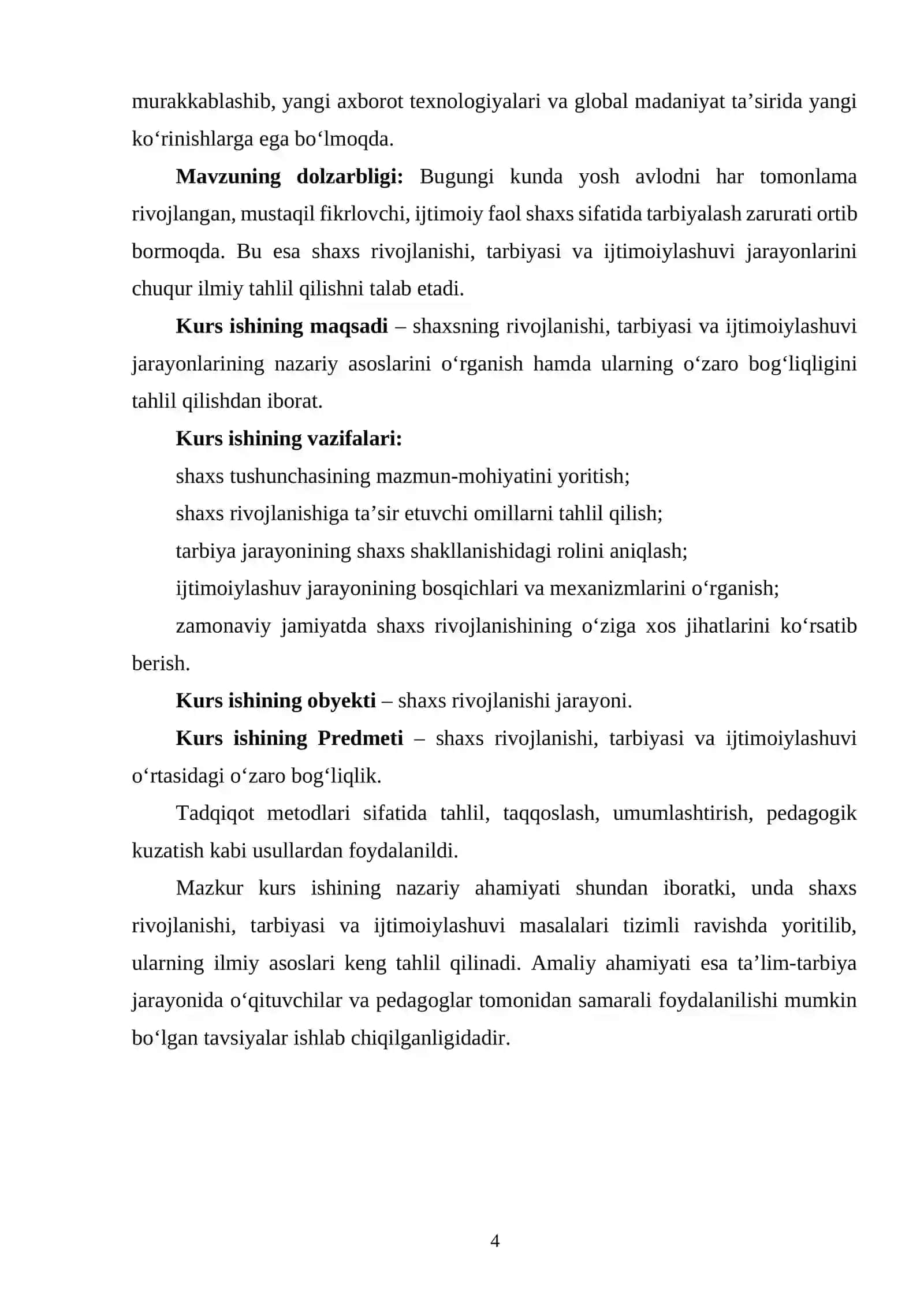SHAXSNING RIVOJLANISHI, TARBIYASI VA IJTIMOIYLASHUVI 3