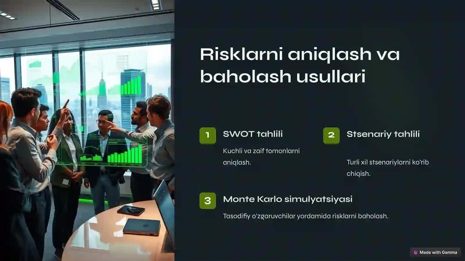 Korxona moliyaviy faoliyatining risk-kontrolling tizimi 3