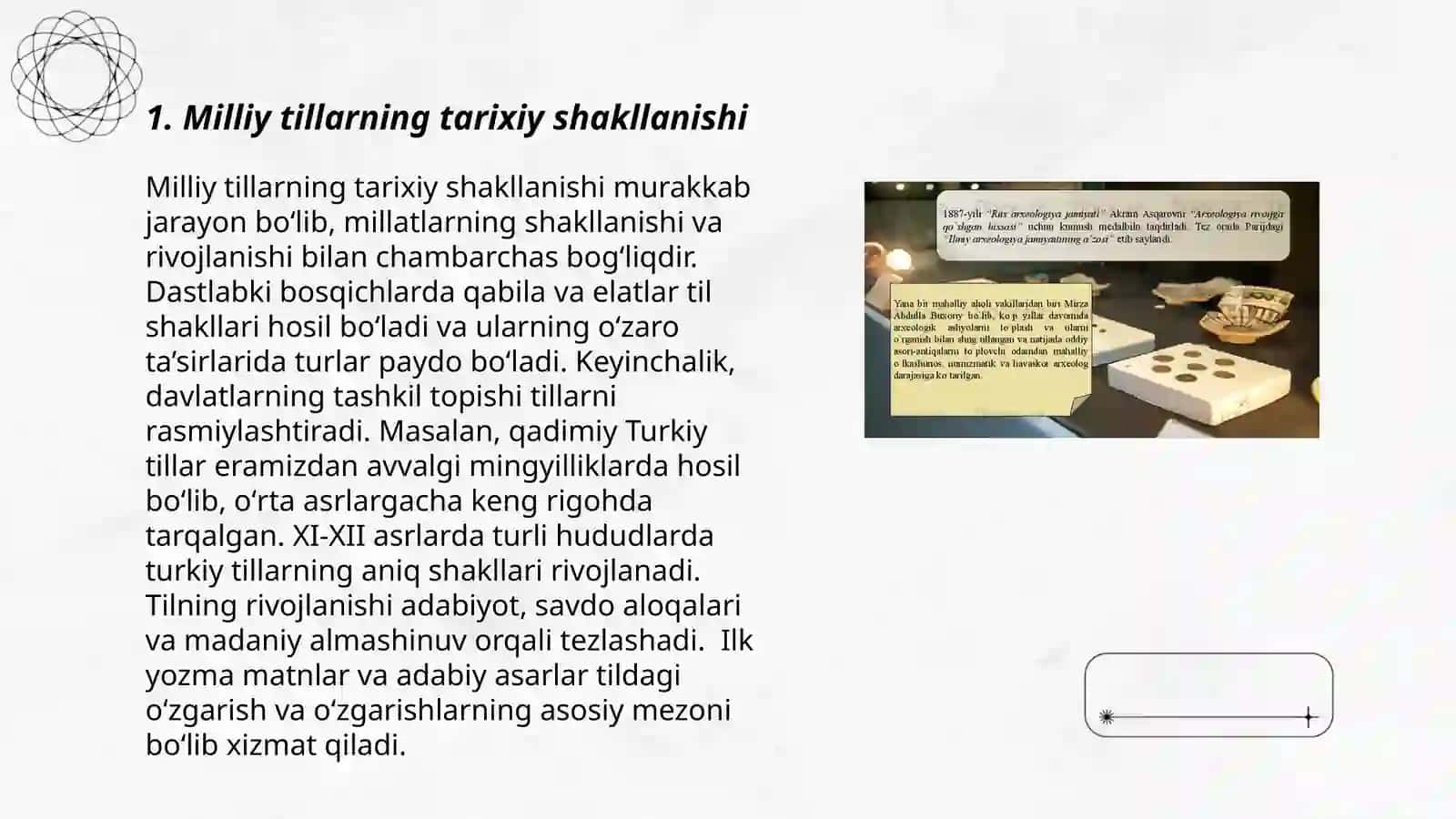 Milliy tillarning shakllanishi va rivojlanishi 3