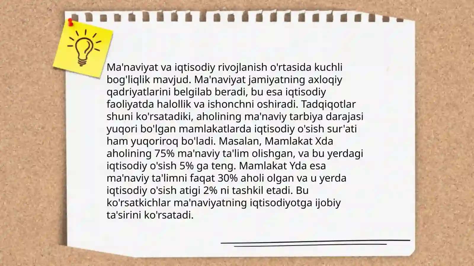 Ma'naviyat va iqtisodiyot 3