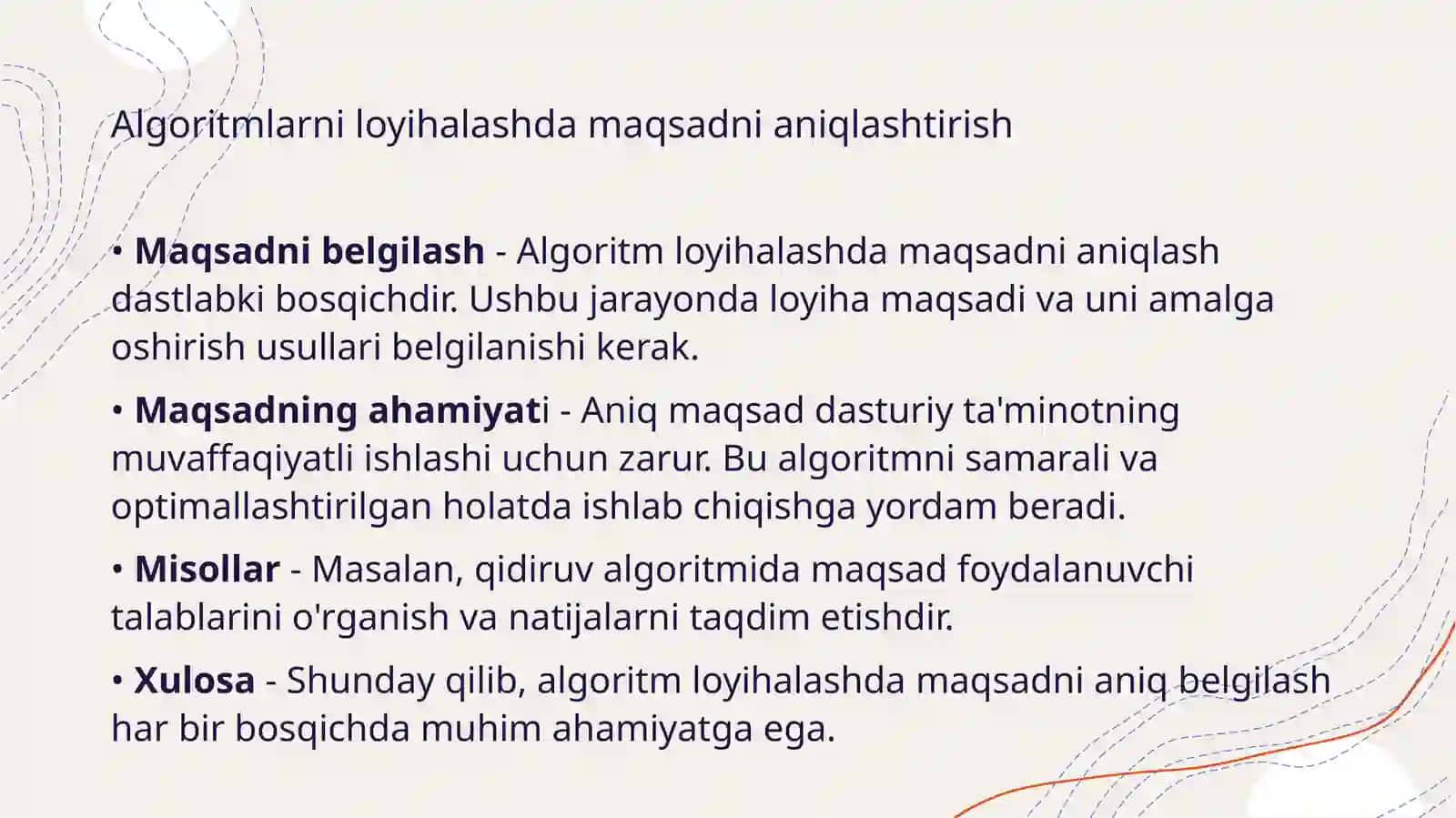 Algoritmlarni loyihalashtirish va tahlil qilish 3