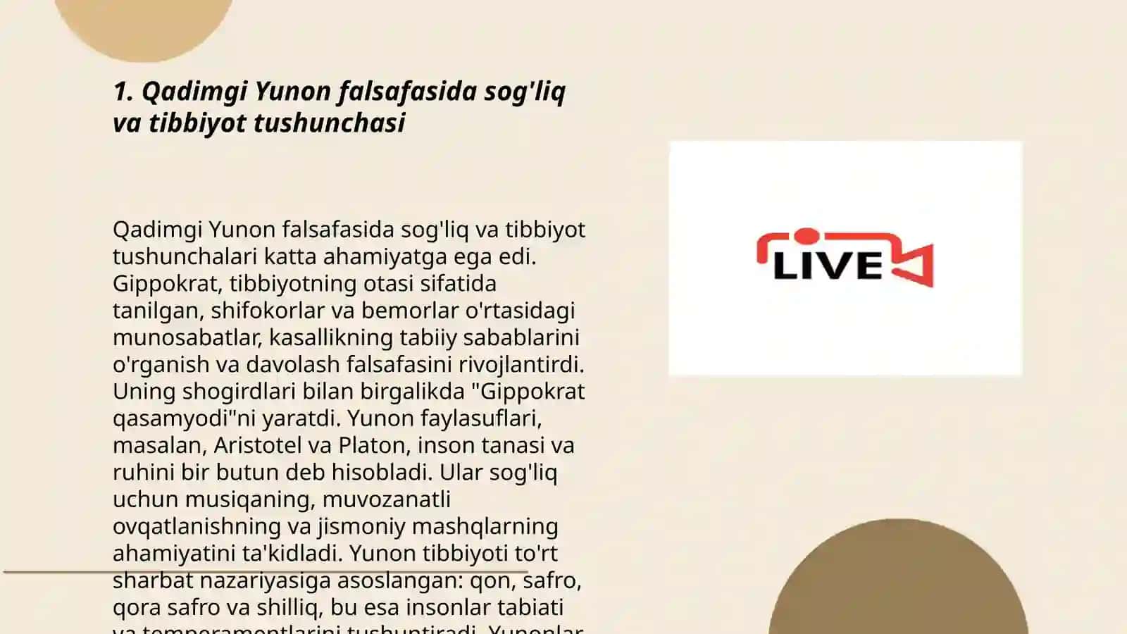Qadimgi Yunon rum falsafasi tibbiyot i va sanatida jismoniy tarbiya masalari 3