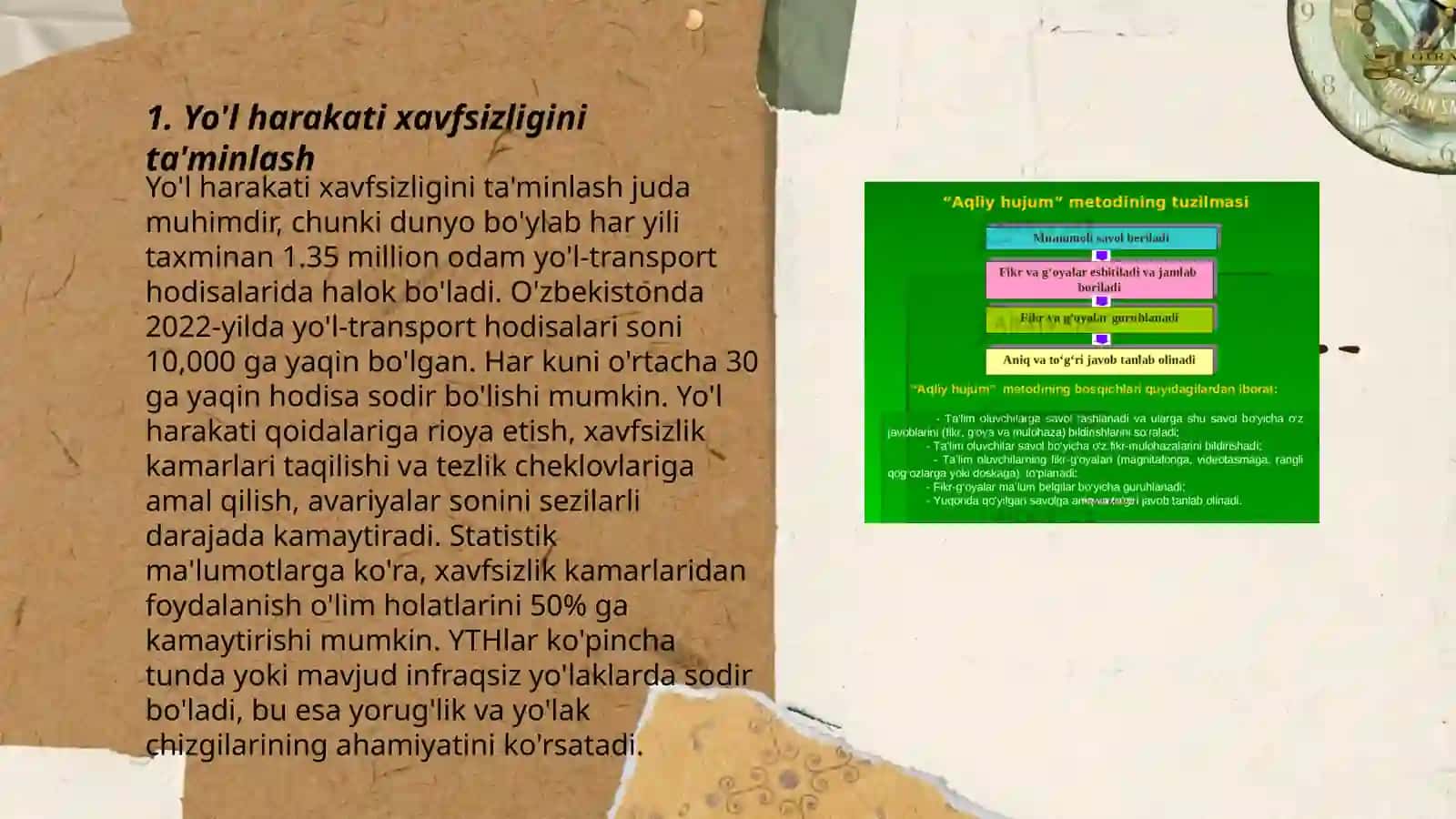 Mamlakatning transport tizimida xavfsizlikni ta'minlash masalalari 3