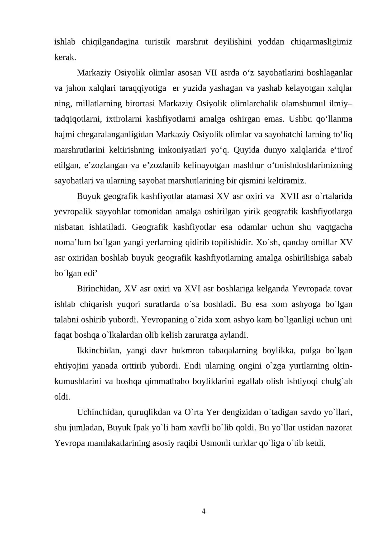 Buyuk geografik kashfiyotchilarning sayohati marshrutlari 3