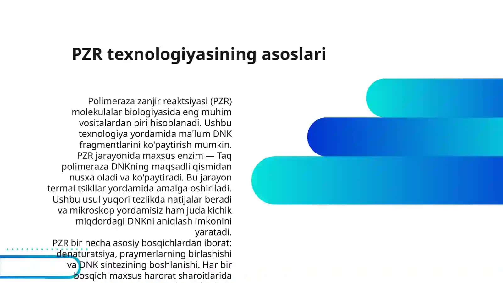 TIBBIY DIAGNOSTIKADA PZR VA ELISA USULLARI 3