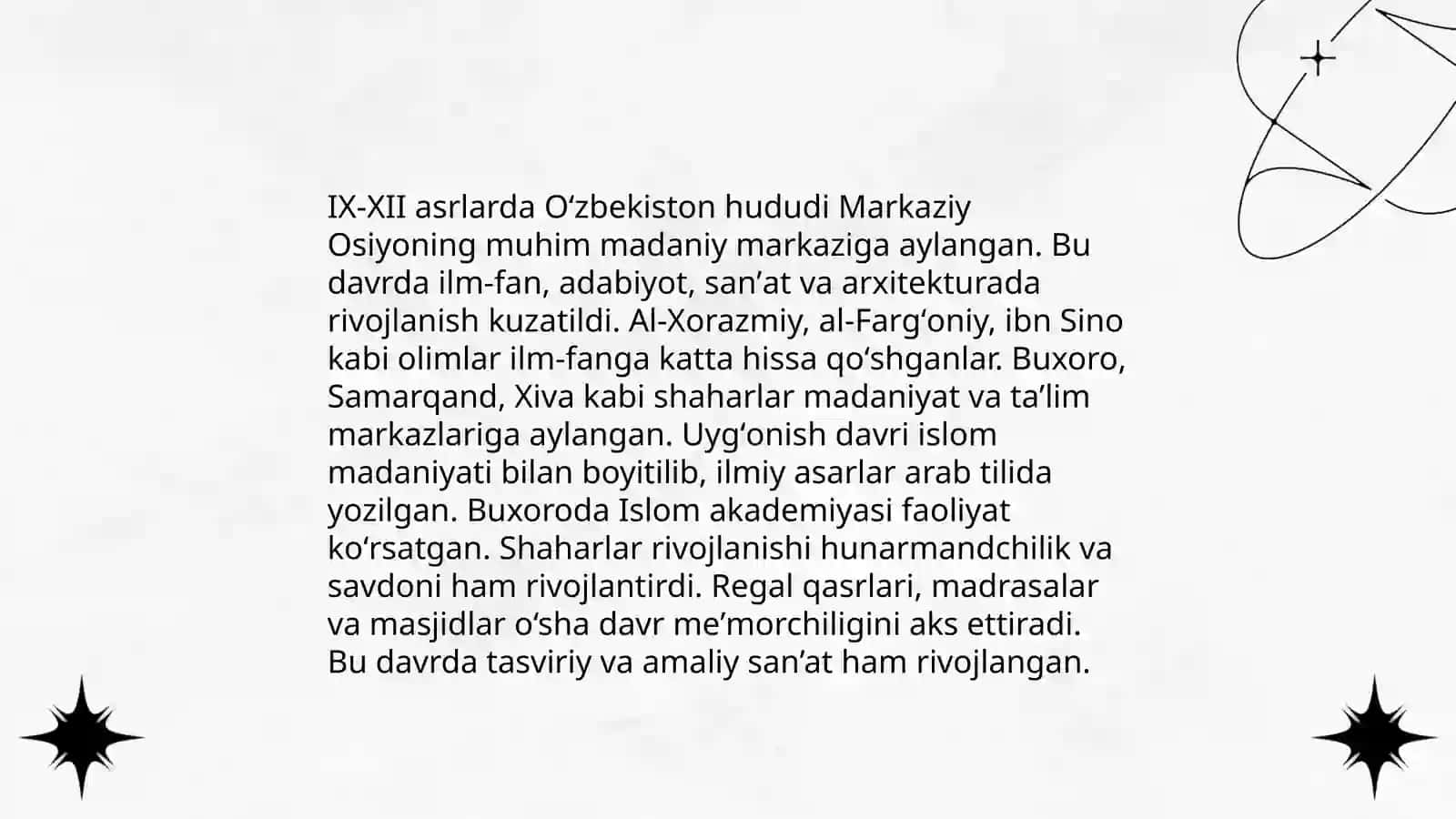 Madaniy Uyg'onish 3