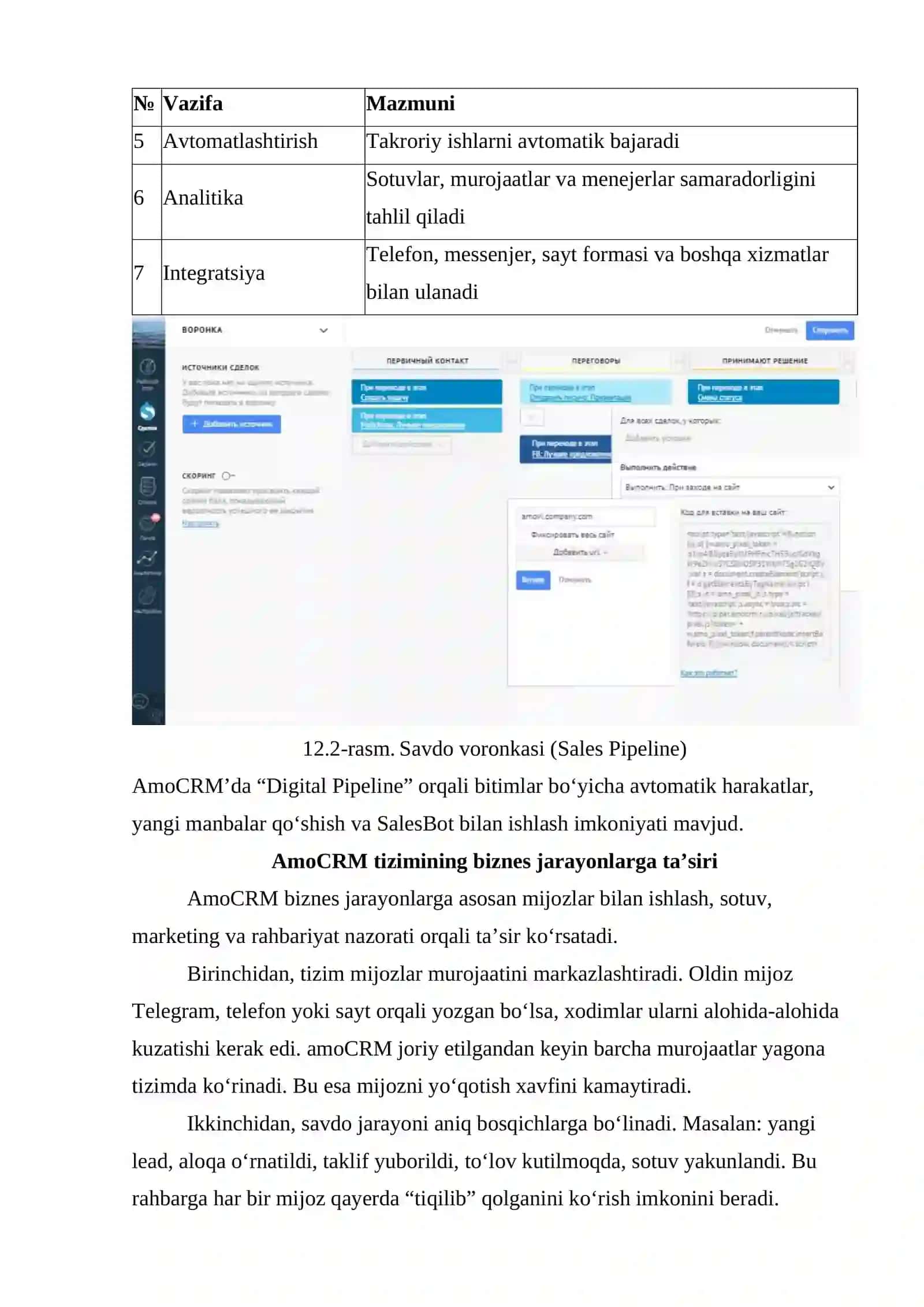 Amaliy ish. Korporativ axborot tizimlarining biznesga ta’siri boʻyicha amaliy tahlili 3