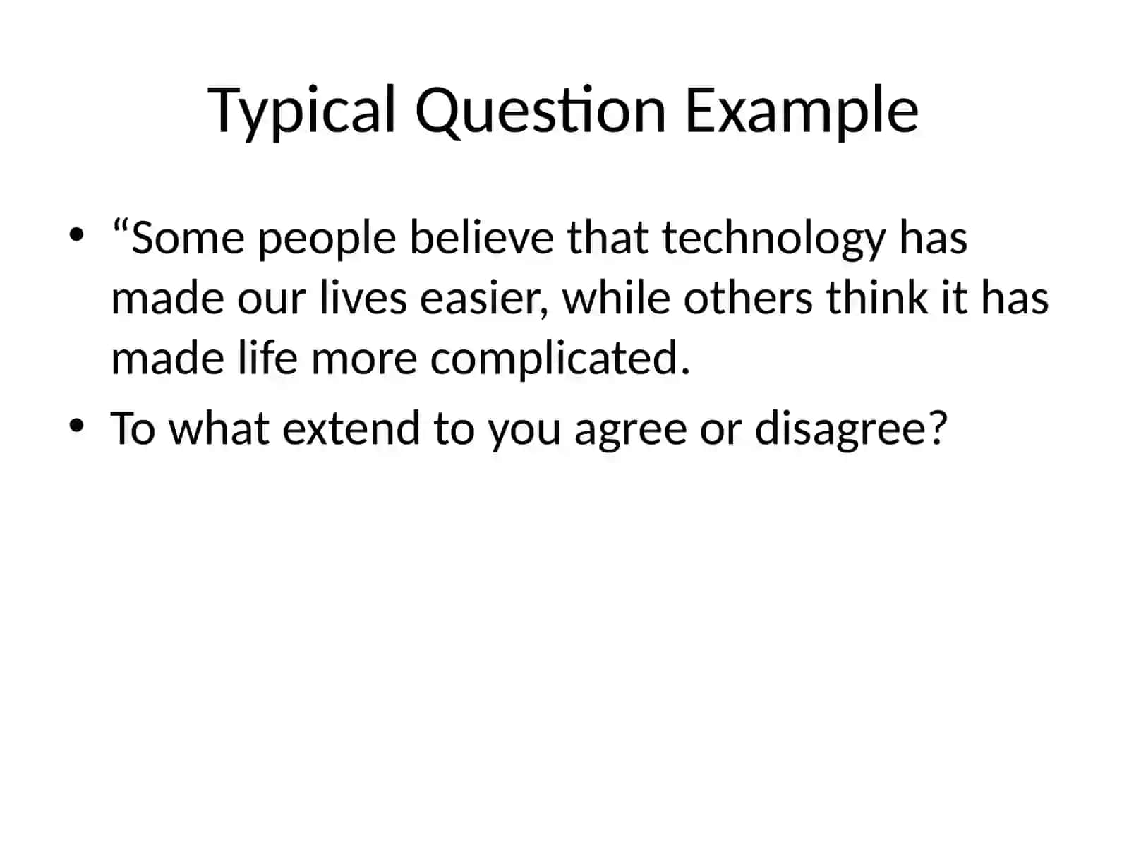 IELTS Writing Task 2: Agree or Disagree Essay 3